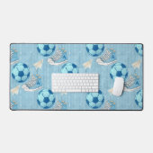 スニーカー&サッカー新学期 デスクマット (キーボード&マウス)
