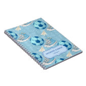 スニーカー&サッカー新学期 ノートブック (右側)