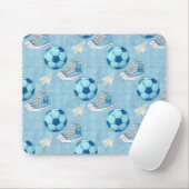 スニーカー&サッカー新学期 マウスパッド (マウス)