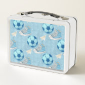 スニーカー&サッカー新学期 メタルランチボックス (裏面)