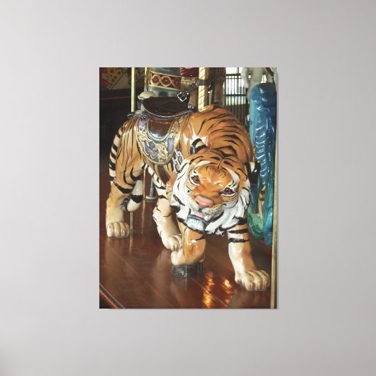 スニーカー・タイガー キャンバスプリント (正面)