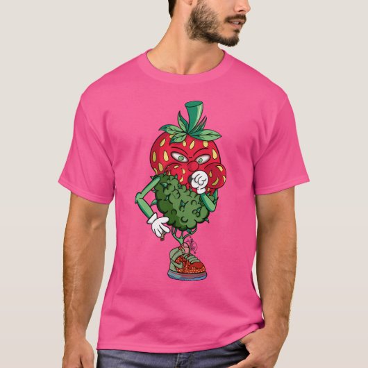 スニーカー・ダンク高いちご咳 Tシャツ (正面)