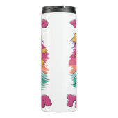 スニーカー・トラララとサメ タンブラー (裏面)