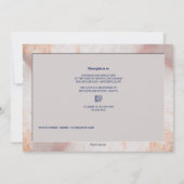 スニーカー&ブルージーンズカップルシャワー招待状 招待状 (裏面)