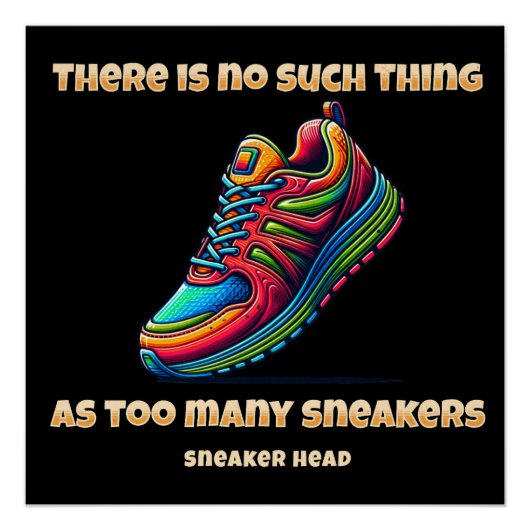 スニーカー・ヘッド ポスター (正面)