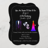 スニーカー・ボール 招待状 (正面/裏面)