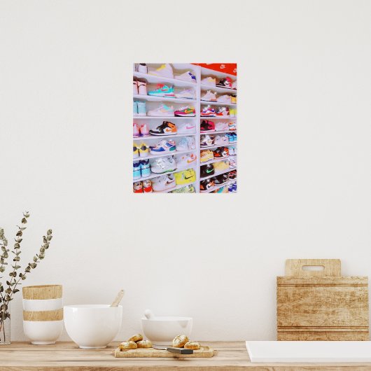 スニーカー ポスター (キッチン)