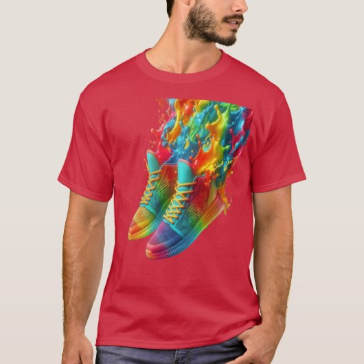 スニーカーTシャツ Tシャツ (正面)