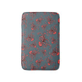 スニーキータコ柄 バスマット (正面縦)