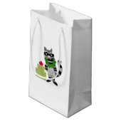 スニーキーラクーンとホリデープレゼント スモールペーパーバッグ (裏面アングル)