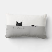 スニーキー猫プレゼント ランバークッション (裏面)