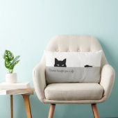 スニーキー・キャットがプレゼント ランバークッション (椅子)