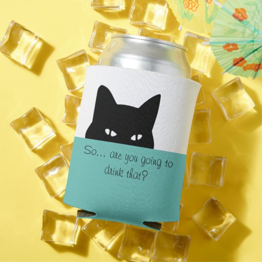 スニーキー・キャット飲む 缶クーラー (インサイチュ 夏)