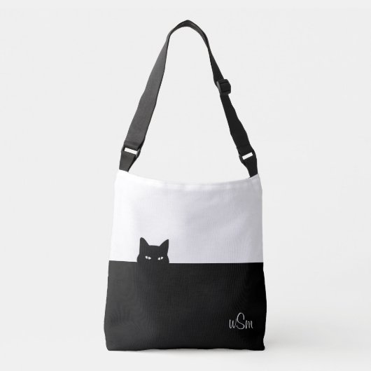 スニークィ キャット クロスボディ バッグ (正面)