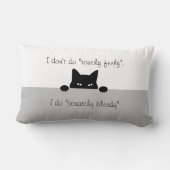 スニークイキャットトゥーチーフェリー装飾用クッション ランバークッション (裏面)