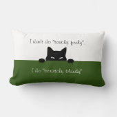 スニークイキャットトゥーチーフェリー装飾用クッション ランバークッション (正面)