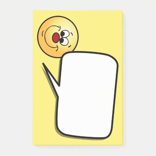 スニークイ顔グンピー ポストイット (正面)
