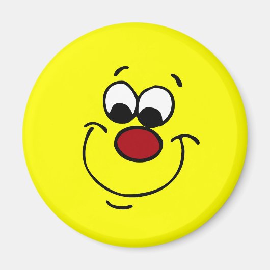 スニークイ顔グンピー マグネット (正面)