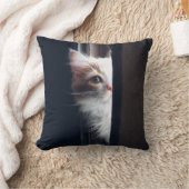 スニークキャット装飾用クッション クッション (ブランケット)