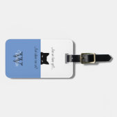 スニークキャットwhere areウィーブルーペットキャリアラベル ラゲッジタグ (正面横)