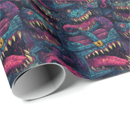 スニークチェストD&Dモンスターを模倣 ラッピングペーパー