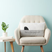 スニークドッグもしマインド私はソファ装飾用クッションを使用 ランバークッション (椅子)