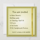 スヌグ·パグ 招待状 (裏面)