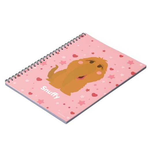 スヌフィーハート&スターズグラフィック ノートブック (左側)