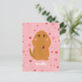 スヌフィーハート&スターズグラフィック ポストカード (スタンド正面)