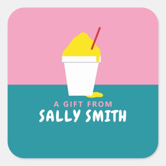 スヌボール スクエアシール (正面)