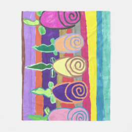 スヌーイ・シュロード フリースブランケット