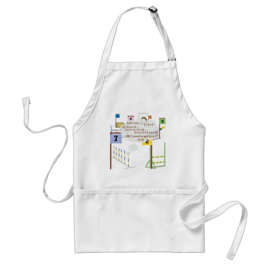スヌーカーの数学 スタンダードエプロン (正面)