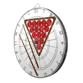 スヌーカーの棚およびスヌーカーの手掛り ダーツボード (正面右)