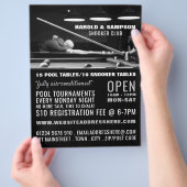 スヌーカークラブポートレート，プール，スヌーカークラブアドバート チラシ (手)