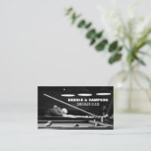 スヌーカークラブポートレート、プール&スヌーカープレーヤー/クラブ 名刺 (スタンド正面)