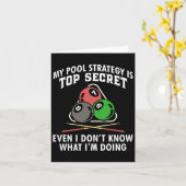 スヌーカーゲーム私のプール戦略プールプレイヤービリヤー カード (黄色い花)