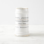スヌーカーチャンピオンまたはプールチャンピオン賞 ビールジョッキ (中央)