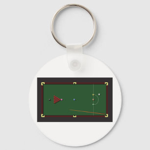 スヌーカーテーブルKeychain キーホルダー