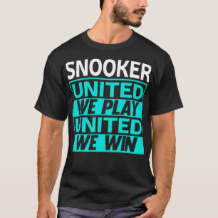 スヌーカービリヤード1 Tシャツ