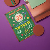 スヌーカープール誕生日パーティーの招待 招待状