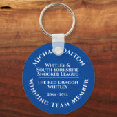 スヌーカーリーグトロフィー キーホルダー (正面)