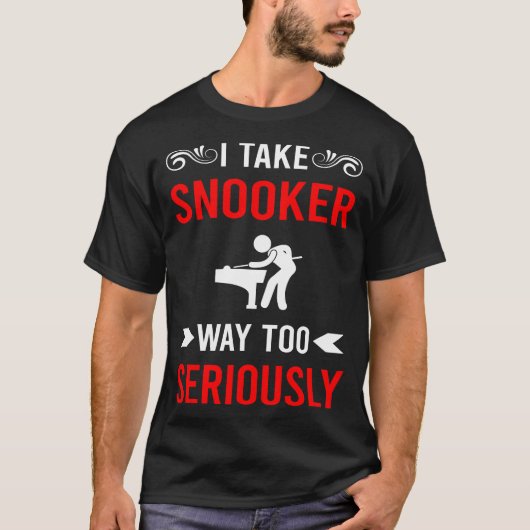 スヌーカー大好き Tシャツ (正面)