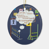 スヌーカー数学 セラミックオーナメント (左)