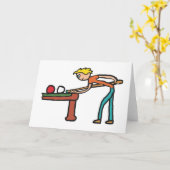 スヌーカー カード (黄色い花)