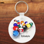 スヌーカー – ライフスタイル キーホルダー (正面)