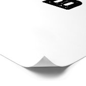 スヌーズおもしろいボタン眠りパン ポスター (角)