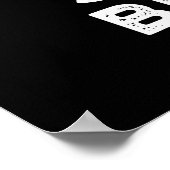 スヌーズボタおもしろいン眠るプンダークBG ポスター (角)