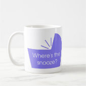 スヌーズボタンの場所 コーヒーマグカップ (左)