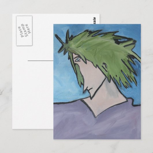 「スヌーズ」はがき ポストカード (正面/裏面)