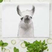 スヌーティパーソナライズされたスヌービーラマ キッチンタオル (折り畳み)